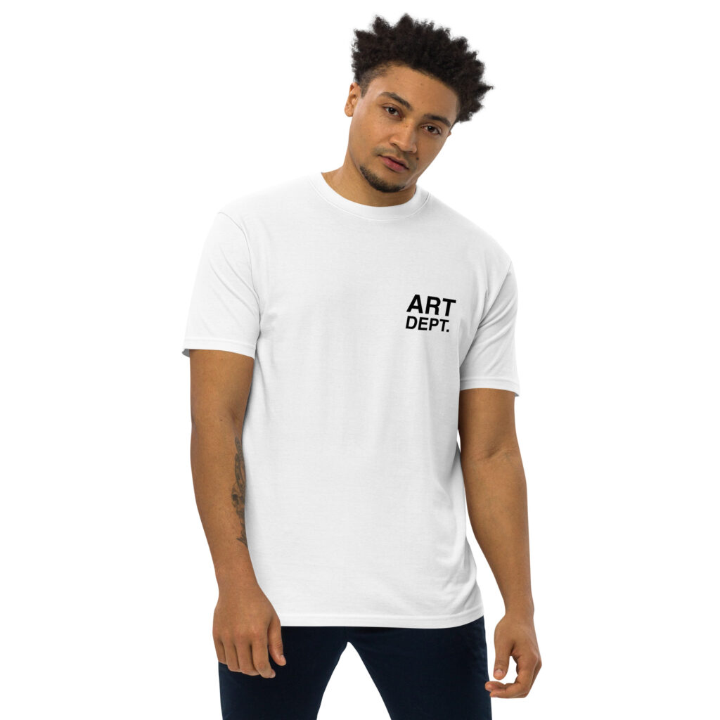 Art Dept T Shirt White Front