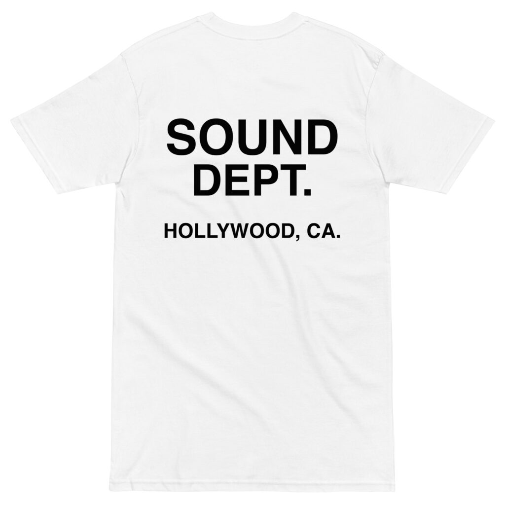 Sound Dept T Shirt 12
