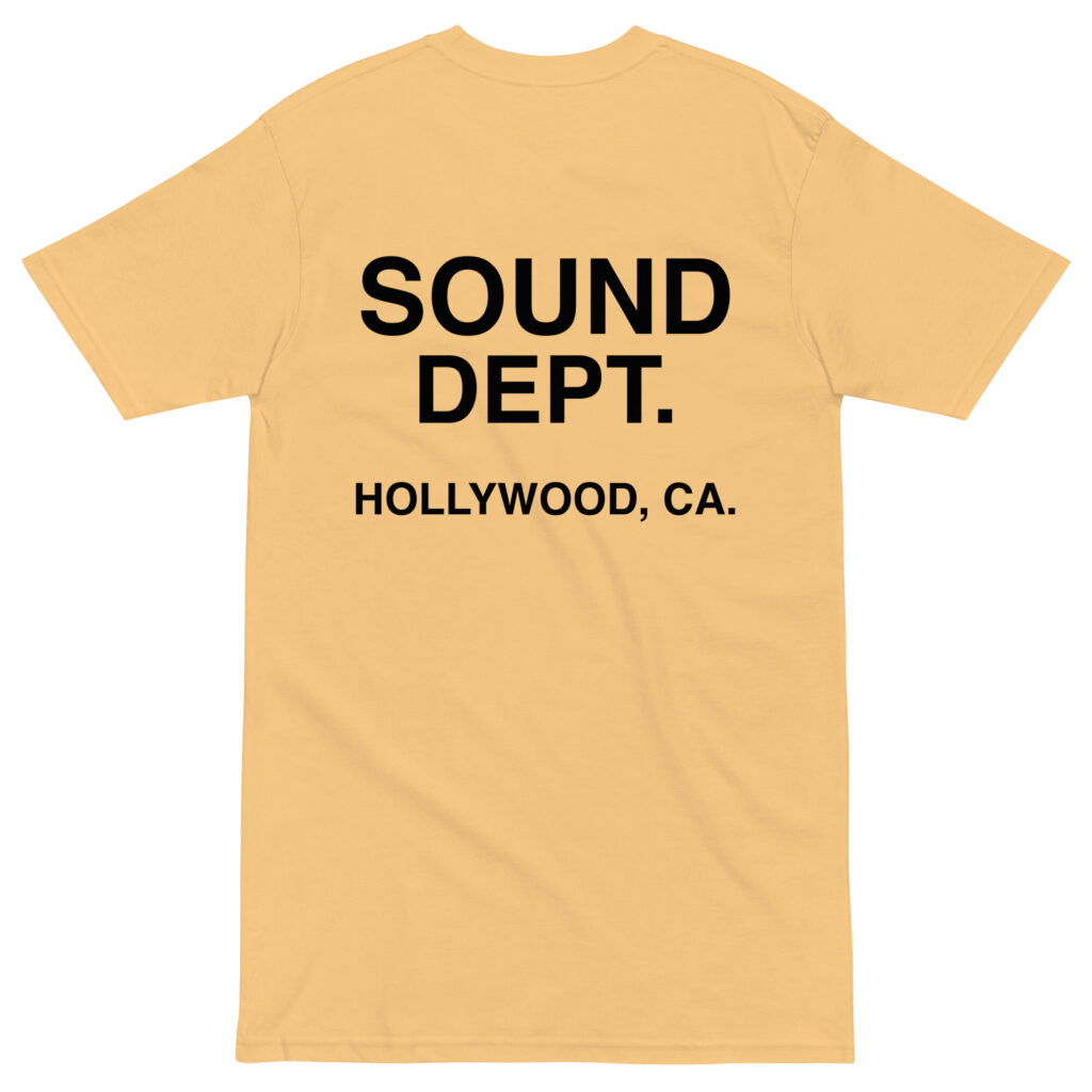 Sound Dept T Shirt 13