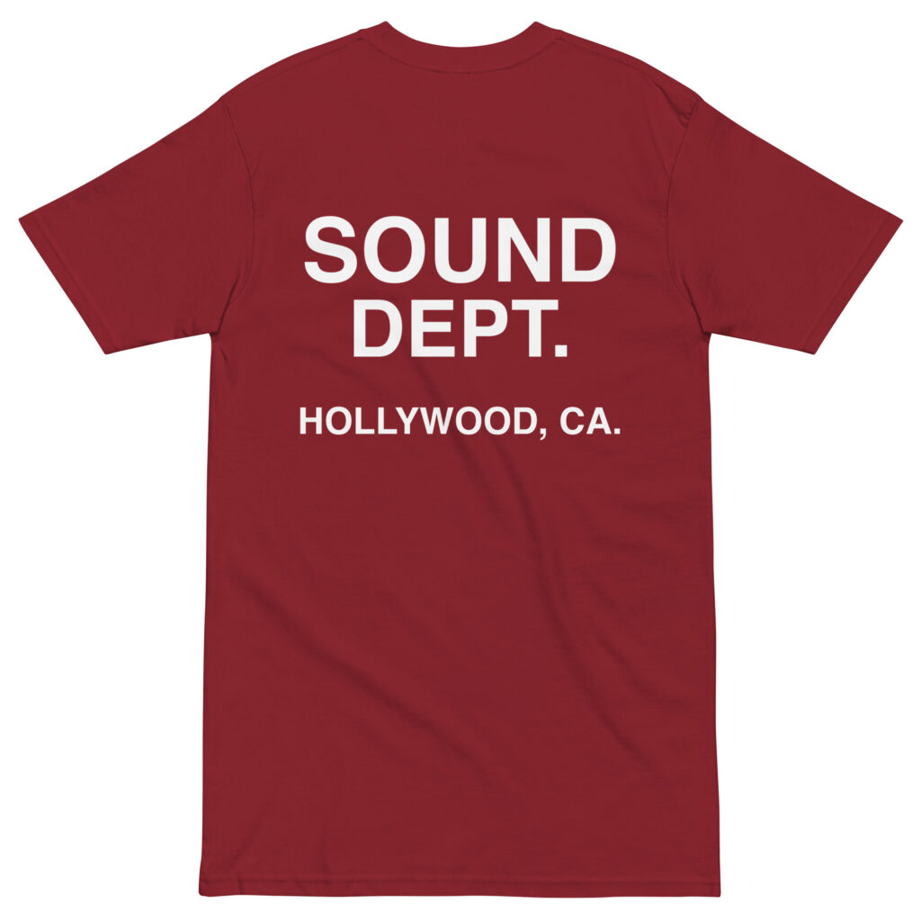 Sound Dept T Shirt 4