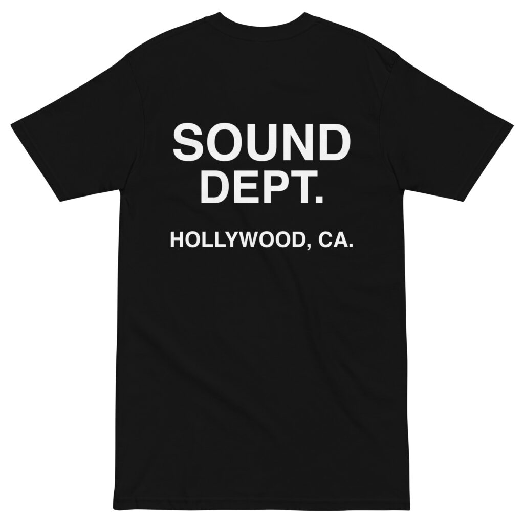 Sound Dept T Shirt 5